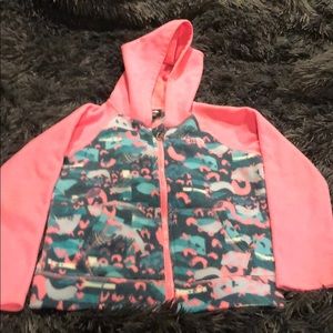 North face girls fleece size 5